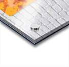 Sunburst In A Teal Vase - Sunflower Vase Art Prints Acrylic print