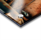 Steel Gaze – Warrior Portrait Art Print Acrylic print