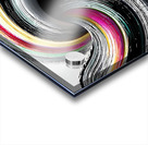 Chromatic Helix – Color-Twist Abstract Print Acrylic print