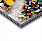 Confetti Logic – Color Grid Abstract Print Acrylic print