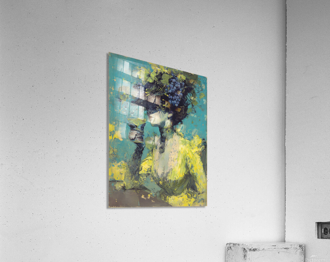 L’Elixir du Vignoble – The Vineyard Elixir Vintage Poster Art Print Acrylic Print