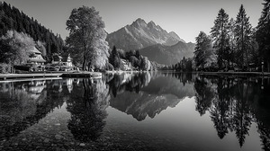 Reflected Dreams - Monochrome Landscape Art Prints