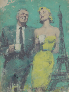 Una Manana en Paris – A Morning in Paris Vintage Poster Art Print