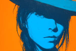 Beneath the Hat – Vintage Fashion Art Print