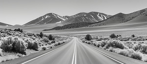 Starting Line - Minimal Landscape Art Prints