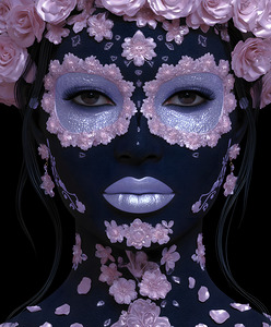 La Novia De La Noche - The Bride Of The Night - Pop Surreal Portrait Art Prints