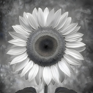 Sunflower Selfie 17 - Sunflower Portrait Art Prints