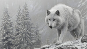 Quiet Companion – Wildlife Portrait Art Print