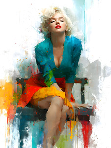 Icon in Color – Modern Muse Print