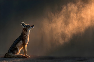 Breath of Dawn – Desert Fox Print