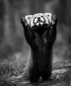 Standing Ovation – Red Panda Print