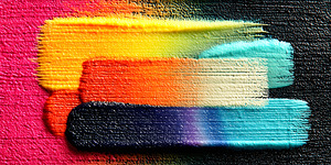 XXL Brushstrokes – Bold Abstract Print