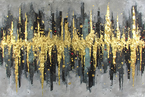 Urban Chaos – Abstract Cityscape Art Print