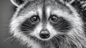 Masked Intentions – Raccoon Portrait Art Print