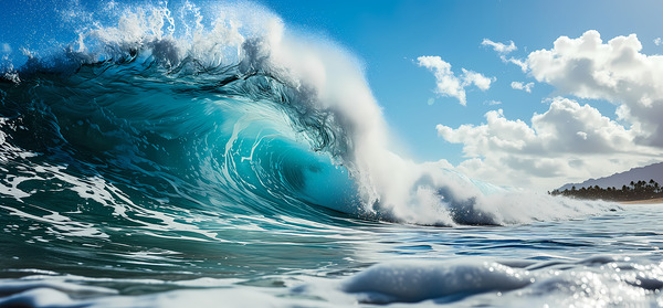 Pacific Power - Ocean Energy Art Prints Print