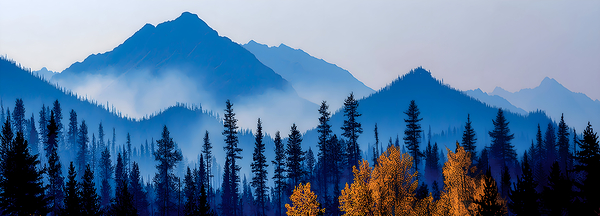 Horizon – Minimal Landscape Art Print Print