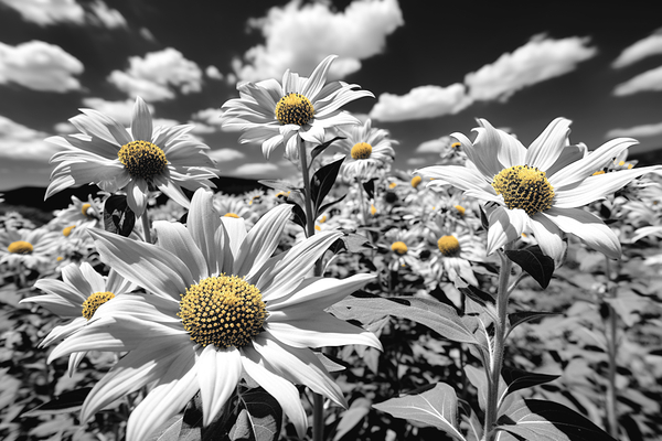 Motion Blur - Abstract Floral Motion Art Prints Print