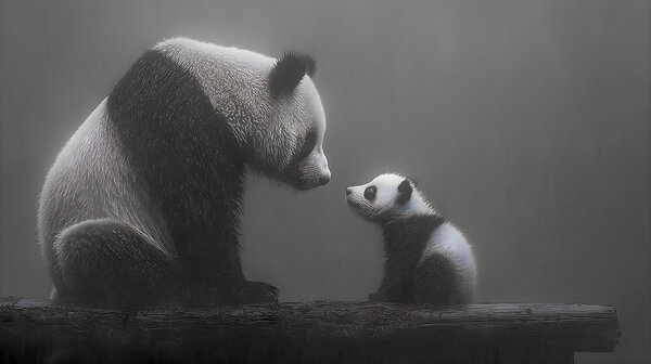 Legacy - Monochrome Symbolic Art Prints Print