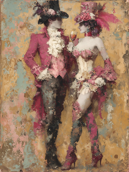 L’Art du Desir – The Art of Desire Vintage Poster Art Print Print