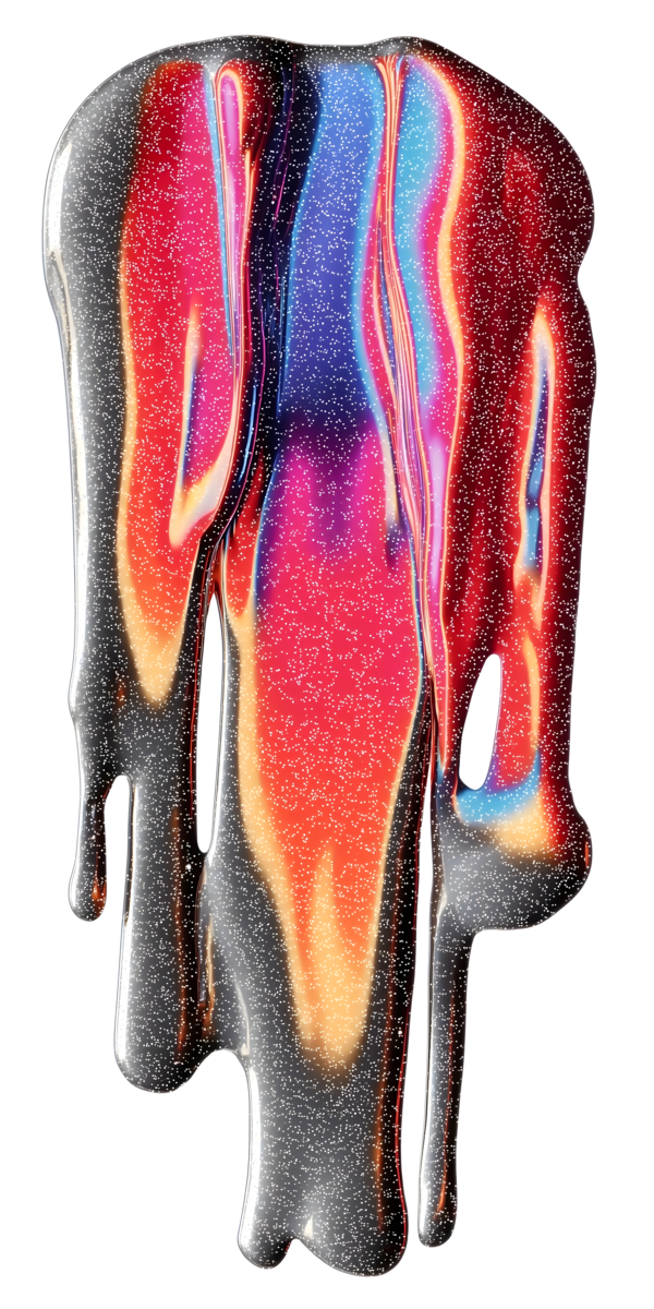 Velocity Palette – Compressed Color Burst Print Print