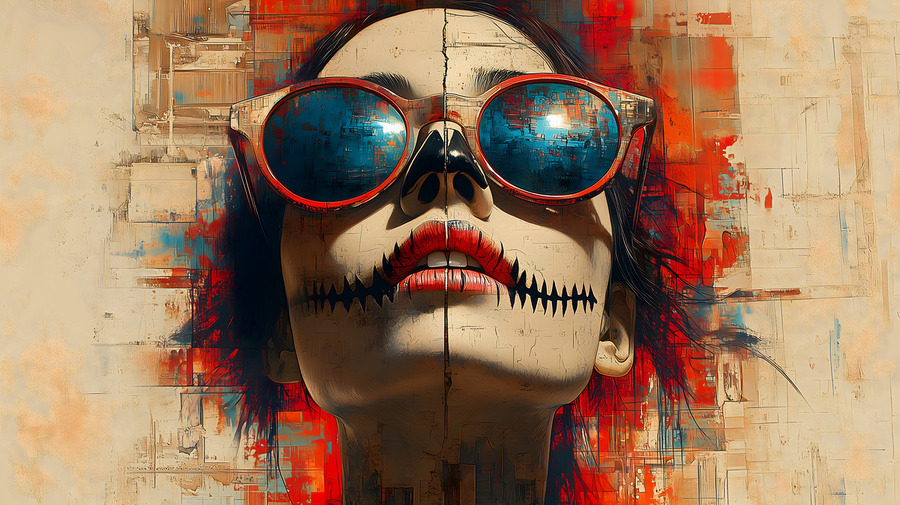 Deseo que Mata – Desire That Kills Vintage Poster Art Print  Print