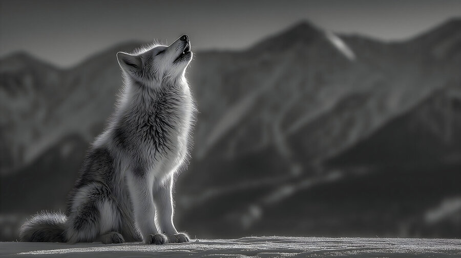 Running Companion – Wildlife Motion Art Print  Imprimer