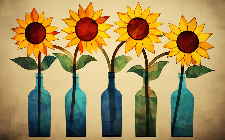 Hold The Line - Sunflower Row Art Prints  Print