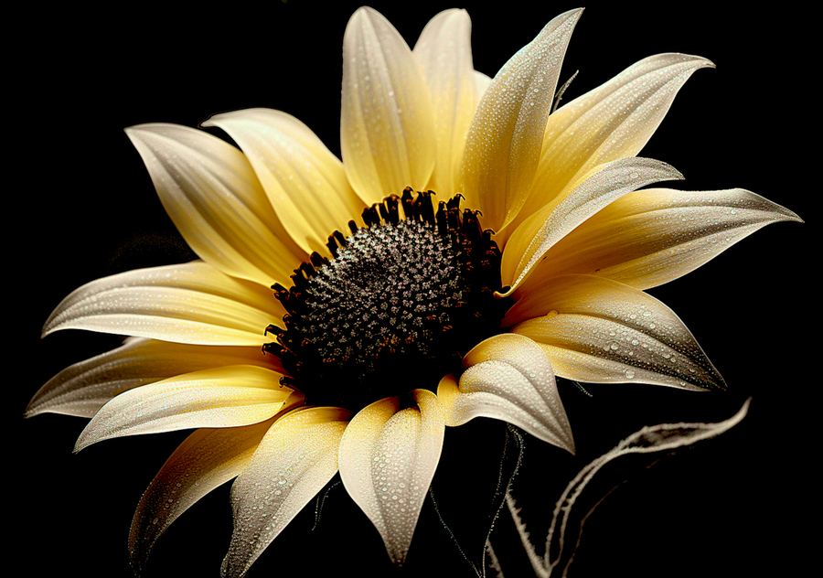 Petal Perspective 48 - Macro Floral Art Prints  Print