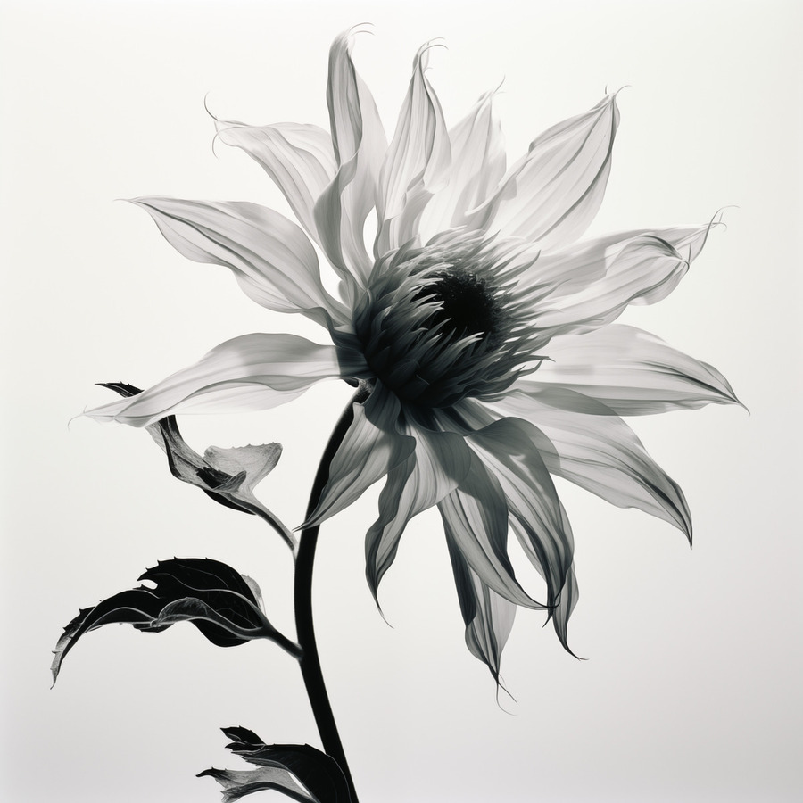 SFWarp – Abstract Floral Art Print  Print