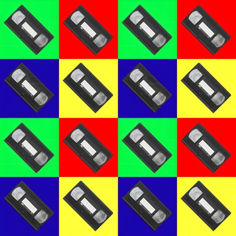 Be Kind Rewind – VHS Pop Art Print  Imprimer