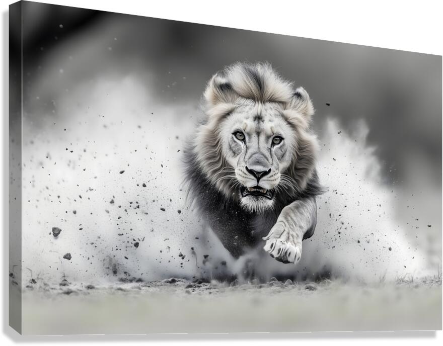 Sanctified And Savage - Modern Inspirational Art Prints Canvas Print