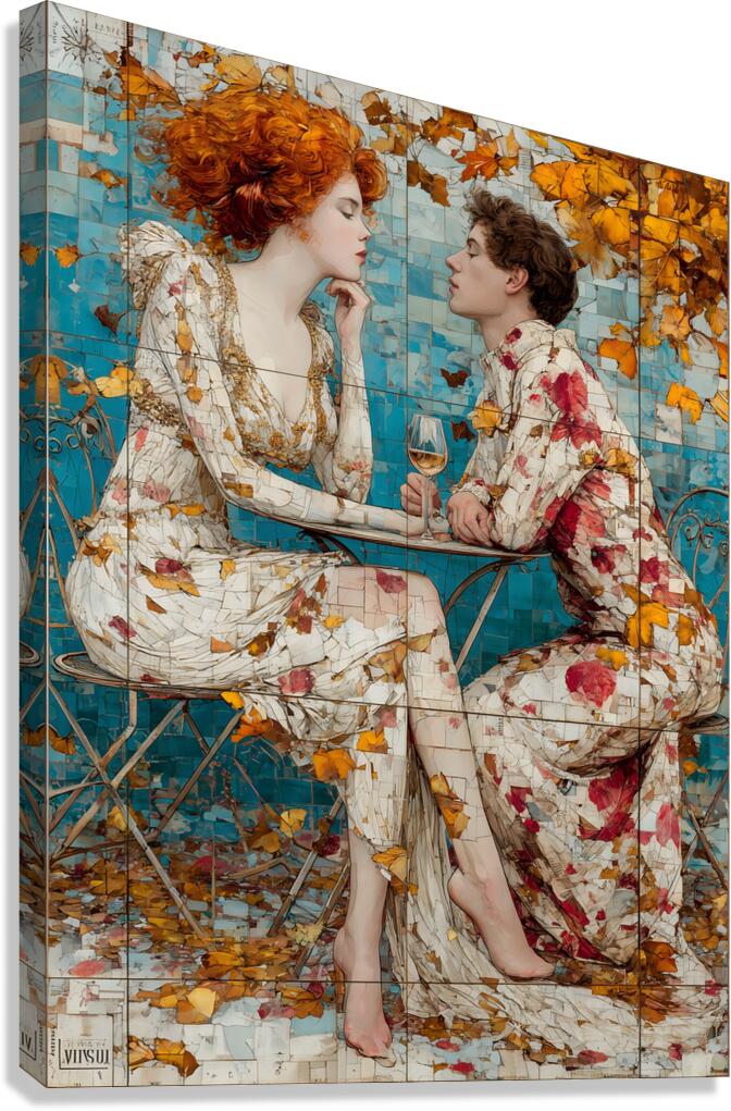 L’Automne du Desir – Autumn of Desire Vintage Poster Art Print Canvas Print