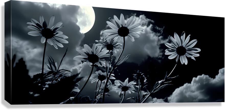 Harmony in Bloom – Soft Focus Botanical Print Canvas Print