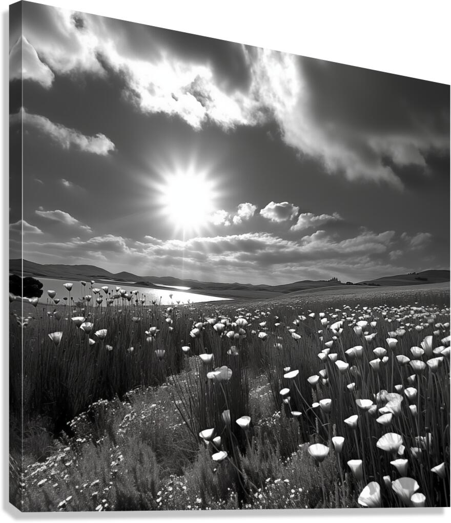 Aequo Animo – Even-Minded Seascape Art Print Canvas Print