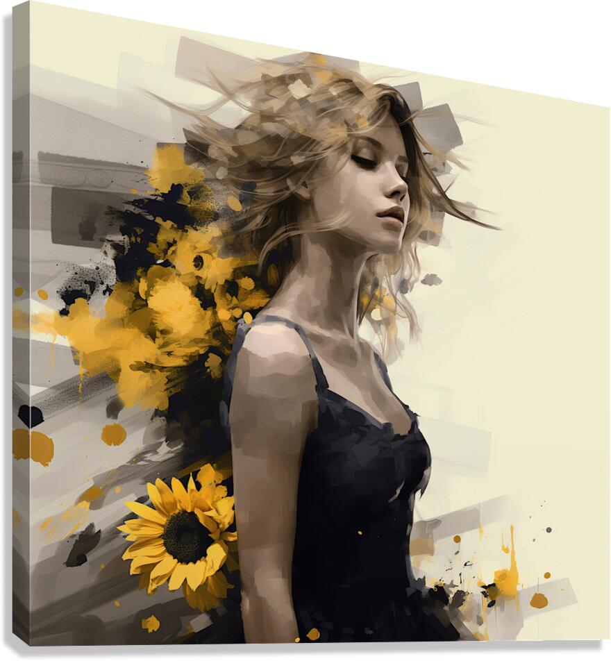 Mania – Pop Surreal Portrait Art Print Canvas Print