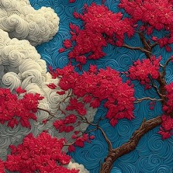 Ten No Hana 天の花 - Flowers Of Heaven - Japanese Floral Art Prints