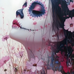 El Silencio De Los Muertos Bellos - The Silence Of The Beautiful Dead - Dia De Los Muertos Art Prints