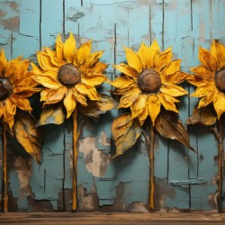 Tournesol - French Sunflower Art Prints