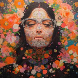 Pensamientos Florales - Floral Thoughts - Pop Surreal Floral Art Prints