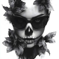 El Arte de Matar – The Art of the Kill Sugar Skull Art Print