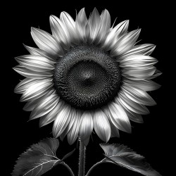 Sunflower Selfie 25 - Sunflower Portrait Art Prints