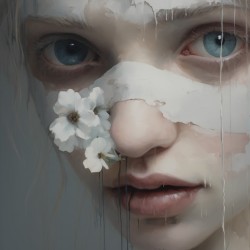 Schizophrenia – Pop Surreal Portrait Art Print