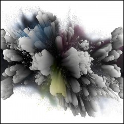 Monochrome Catalyst – Dynamic Monochromatic Abstract Print