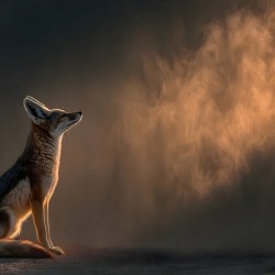Breath of Dawn – Desert Fox Print