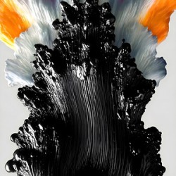 Chromaflare Plume – Abstract Paint Burst Print