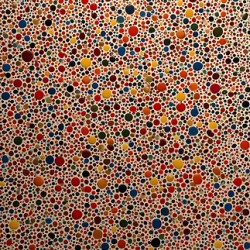 Infinity Dots – Multicolor Pointillist Abstract Print
