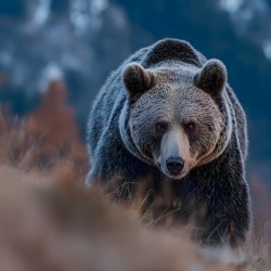 Alpine Titan – Grizzly Bear Print