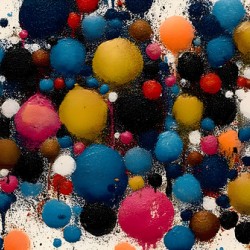 Balloon Room – Playful Pop-Color Abstract Print
