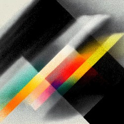 Prism Shift – Geometric Gradient Abstract Print