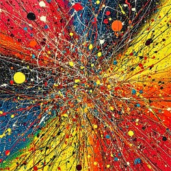 Chaotic Clarity – Anxiety Abstract Print